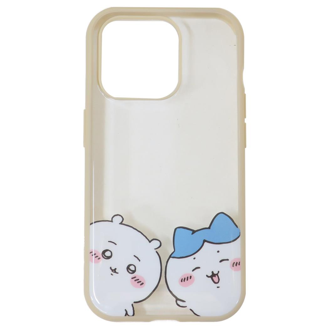 ちいかわ iPhone15 Pro IIIIfit Clear 2023 iPhone 6.1inch 3LENS model対応ケース ちいかわ＆ハチワレ グルマンディーズ スマホカバー キャラクタ メーカー指定色
