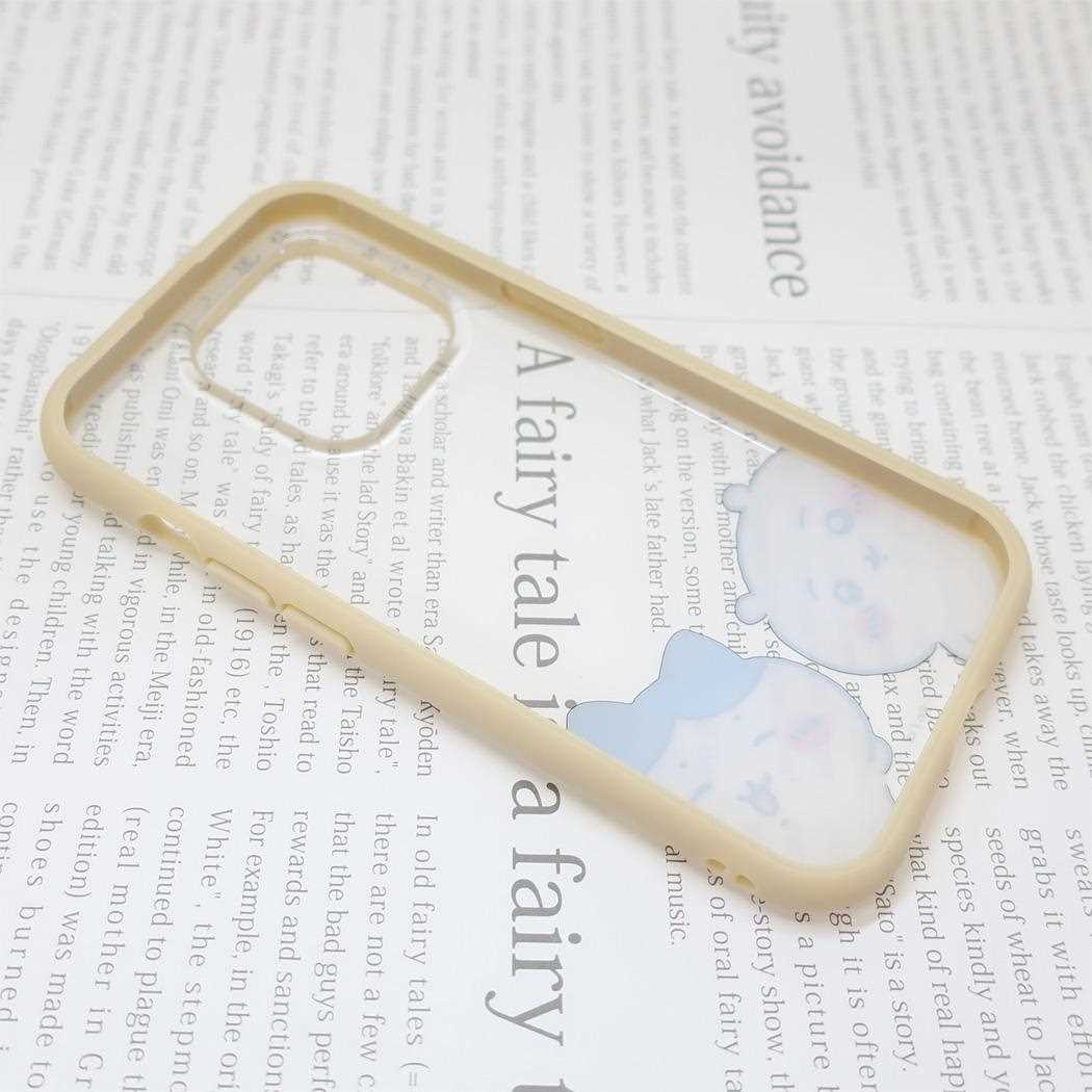 ちいかわ iPhone15 Pro IIIIfit Clear 2023 iPhone 6.1inch 3LENS model対応ケース ちいかわ＆ハチワレ グルマンディーズ スマホカバー キャラクタ メーカー指定色