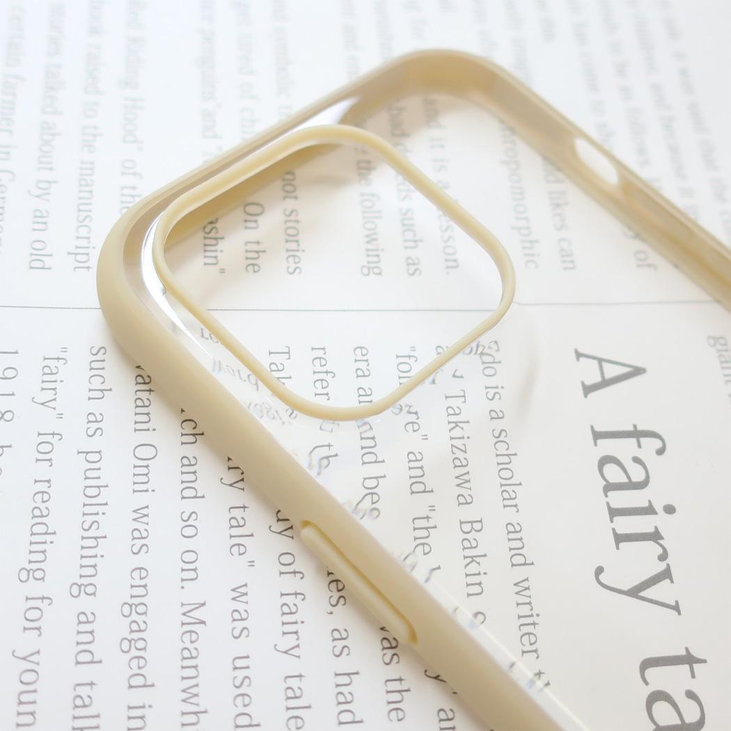 ちいかわ iPhone15 Pro IIIIfit Clear 2023 iPhone 6.1inch 3LENS model対応ケース ちいかわ＆ハチワレ グルマンディーズ スマホカバー キャラクタ メーカー指定色