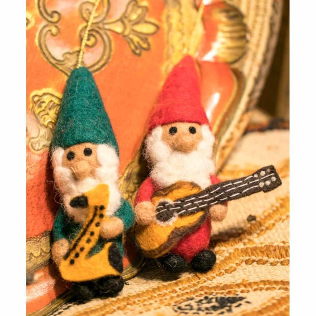 シネマコレクション cinemacollection インテリア雑貨 フェルトントゥオーナメント GUITAR アミナコレクション おしゃれ クリスマスツリー 飾り グッズ  （メーカー指定色） メーカー指定色