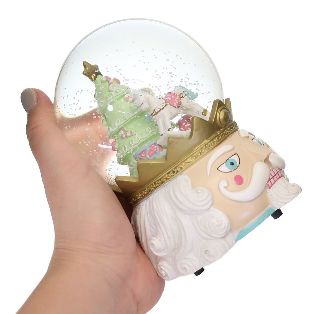 シネマコレクション cinemacollection オブジェ スノーグローブ100mm ナッツクラッカーキング オルゴール付 クリスマス APJ プレゼント スノードーム Xmas グッズ  （メーカー指定色） メーカー指定色