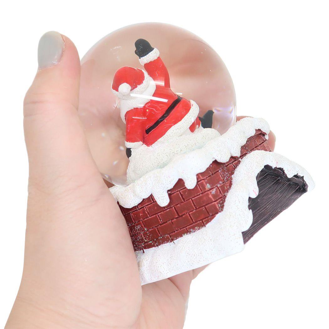 シネマコレクション cinemacollection オブジェ スノーグローブ チムニーサンタ65mm クリスマス APJ プレゼント スノードーム Xmas グッズ  （メーカー指定色） メーカー指定色