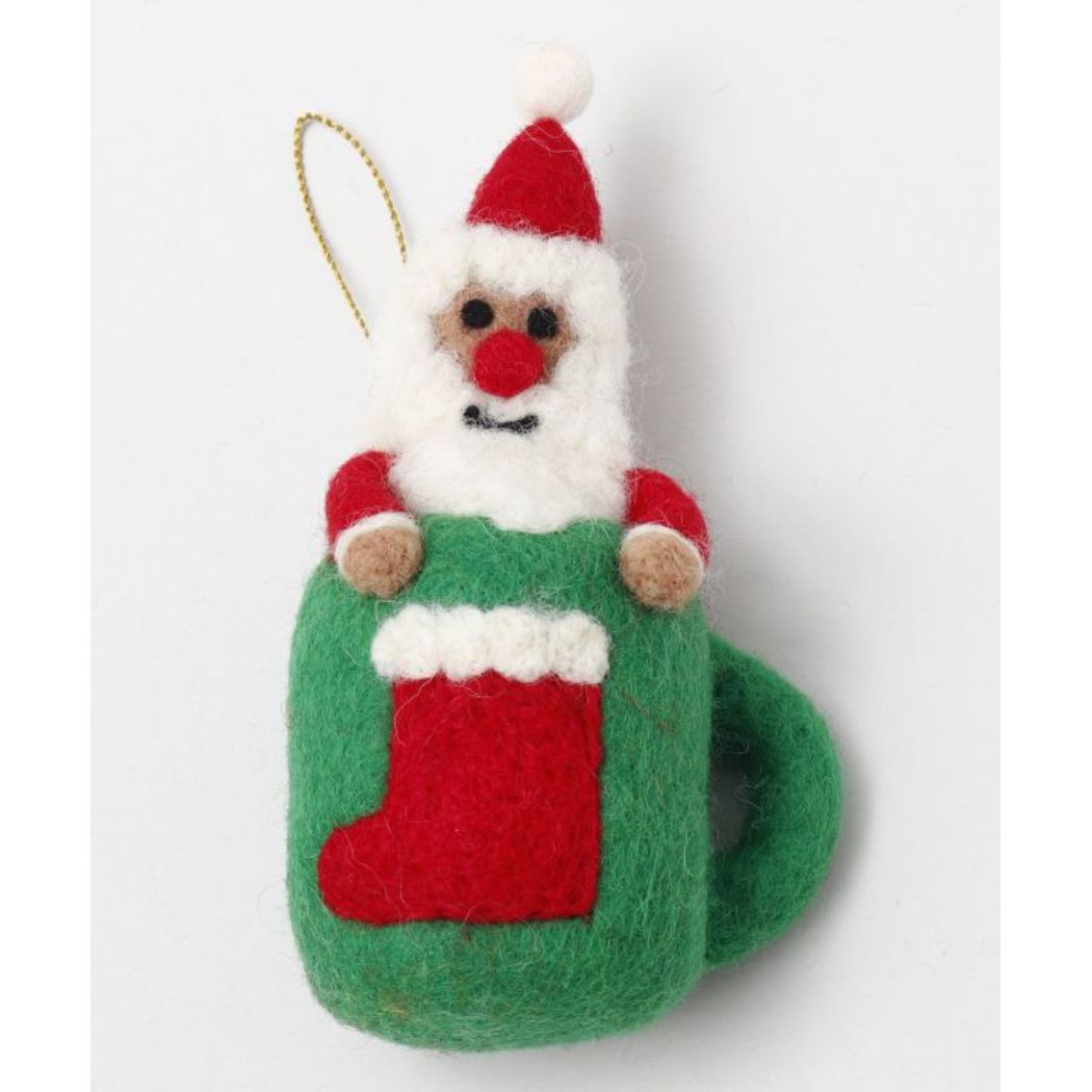 シネマコレクション cinemacollection インテリア雑貨 サンタクロースオーナメント MUG アミナコレクション おしゃれ クリスマスツリー 飾り グッズ  （メーカー指定色） メーカー指定色