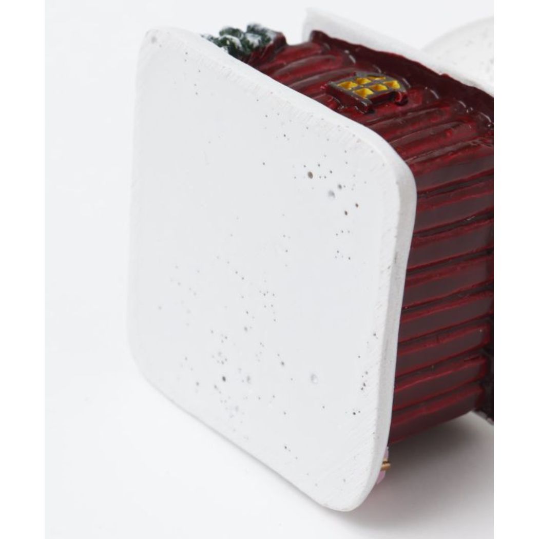 シネマコレクション cinemacollection インテリア雑貨 ウッディハウススノードーム RD PRESENT SANTA アミナコレクション おしゃれ クリスマス 置物 グッズ  （メーカー指定色） メーカー指定色