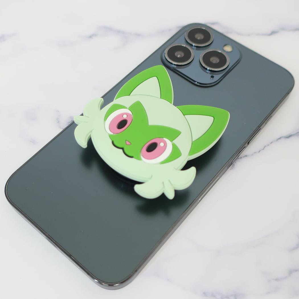 シネマコレクション cinemacollection ポケットモンスター スマホリング ダイカットソフトPOCOPOCO ニャオハ ポケモン グルマンディーズ スマホグリップ アクセサリー ポップソケッツ キャラク （メーカー指定色） メーカー指定色