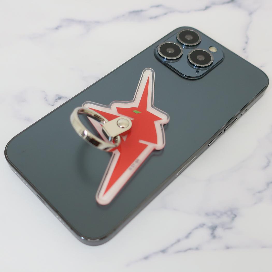 シネマコレクション cinemacollection 機動戦士ガンダム 逆襲のシャア ホールドリング マルチリング アムロ バンダイ スマホスタンド スマホアクセ アニメキャラクター グッズ  （メーカー指定色） メーカー指定色