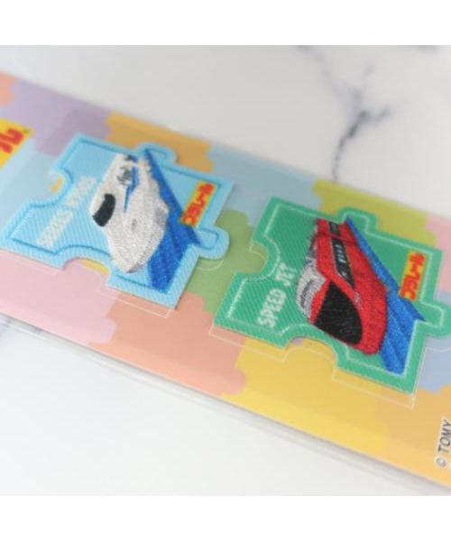 シネマコレクション cinemacollection プラレール ワッペン アイロンパッチシール 鉄道 パイオニア 手芸用品 キャラクター グッズ  （メーカー指定色） メーカー指定色