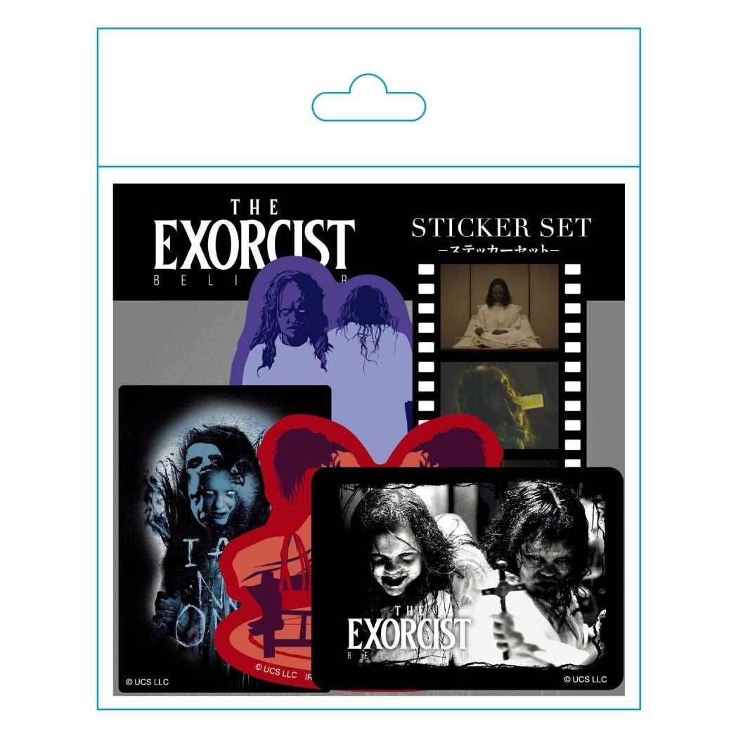 シネマコレクション cinemacollection エクソシスト 信じる者 ステッカーセット 5枚入り インロック コレクション雑貨 スマホステッカー 映画キャラクター グッズ  （メーカー指定色） メーカー指定色