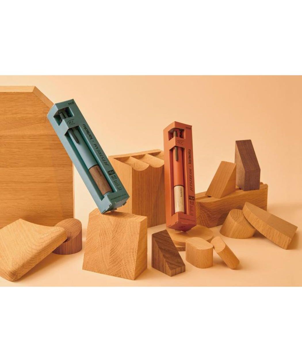 シネマコレクション cinemacollection [シャープペン＆黒赤青緑4色ボールペン]ジェットストリーム x karimoku 4＆1 新入学  （サンセットオレンジ） サンセットオレンジ