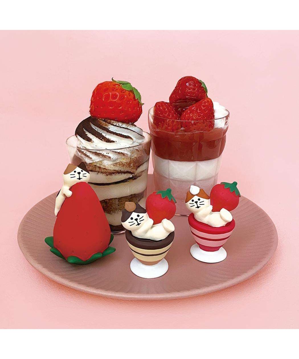 シネマコレクション cinemacollection ジャンボないちごフェア[マスコット]いちごパンニャコッタ いちごティニャミス concombre  （パンニャコッタ） パンニャコッタ