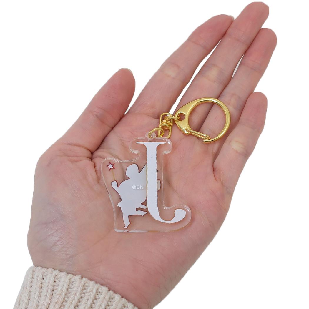 シネマコレクション cinemacollection くまのがっこう キーチェーン イニシャルキーホルダー J ツジセル プレゼント かわいい 絵本キャラクター グッズ  （メーカー指定色） メーカー指定色
