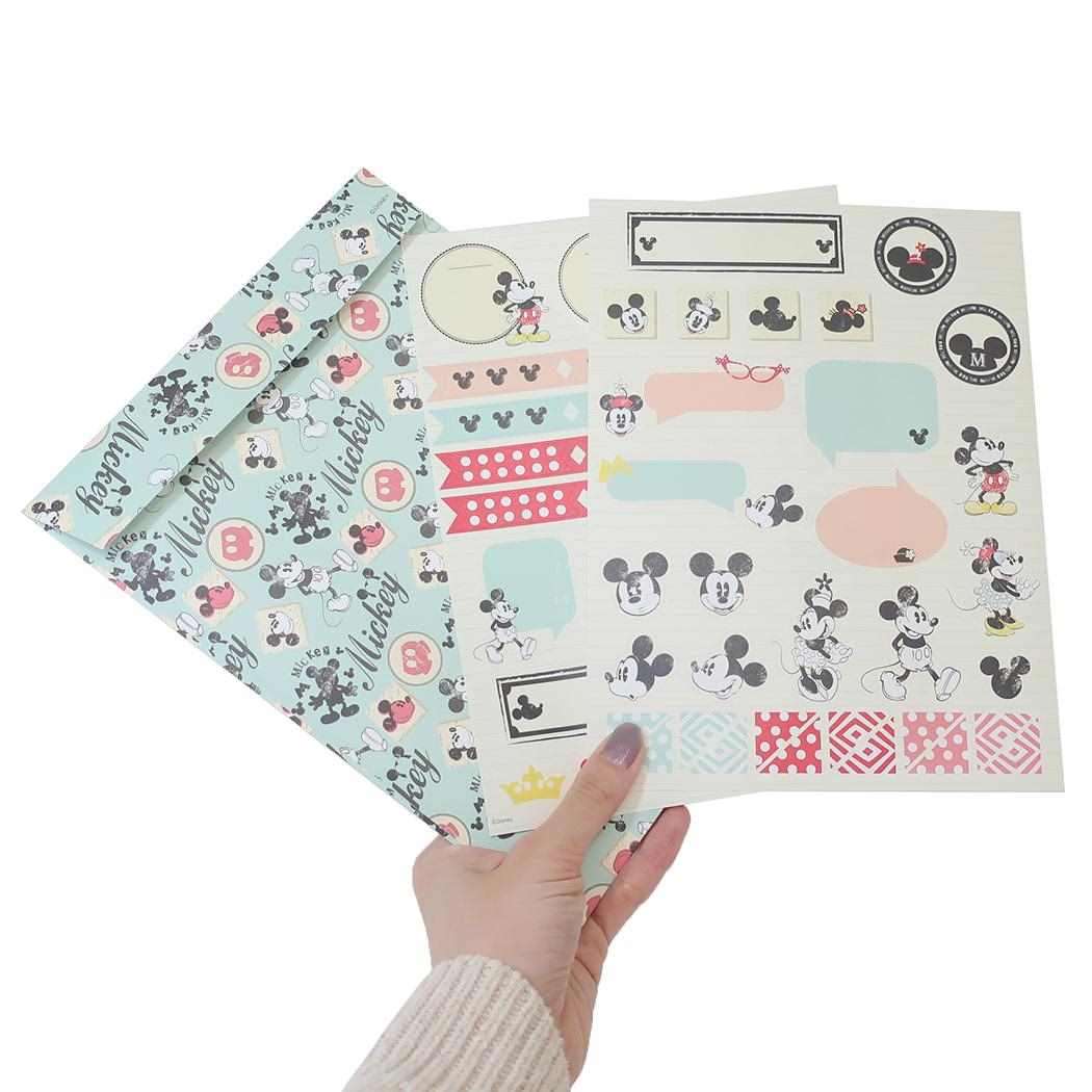 シネマコレクション cinemacollection ミッキーマウス フォトアルバム Note Book Photo Album ディズニー APJ 写真アルバム 封筒付き キャラクター グッズ  （メーカー指定色） メーカー指定色