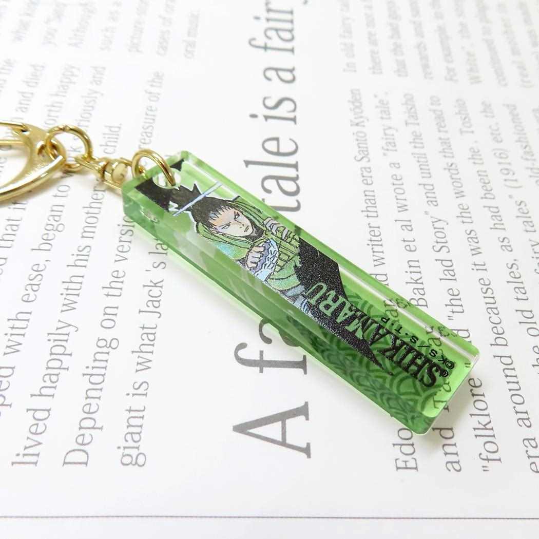 シネマコレクション cinemacollection NARUTO チャーム スティックキーホルダー 奈良シカマル NARUTOP99 少年ジャンプ バンダイ アクキー ストラップ プレゼント キャラクター グッズ （メーカー指定色） メーカー指定色