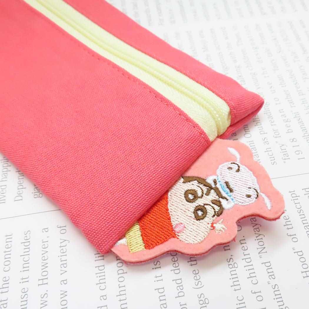 シネマコレクション cinemacollection クレヨンしんちゃん ペンポーチ PYOCOTTO ぴょこっとカラーポーチ しんちゃんとシロ 新入学 ティーズファクトリー 筆箱 新学期準備文具 アニメキャラクタ （メーカー指定色） メーカー指定色