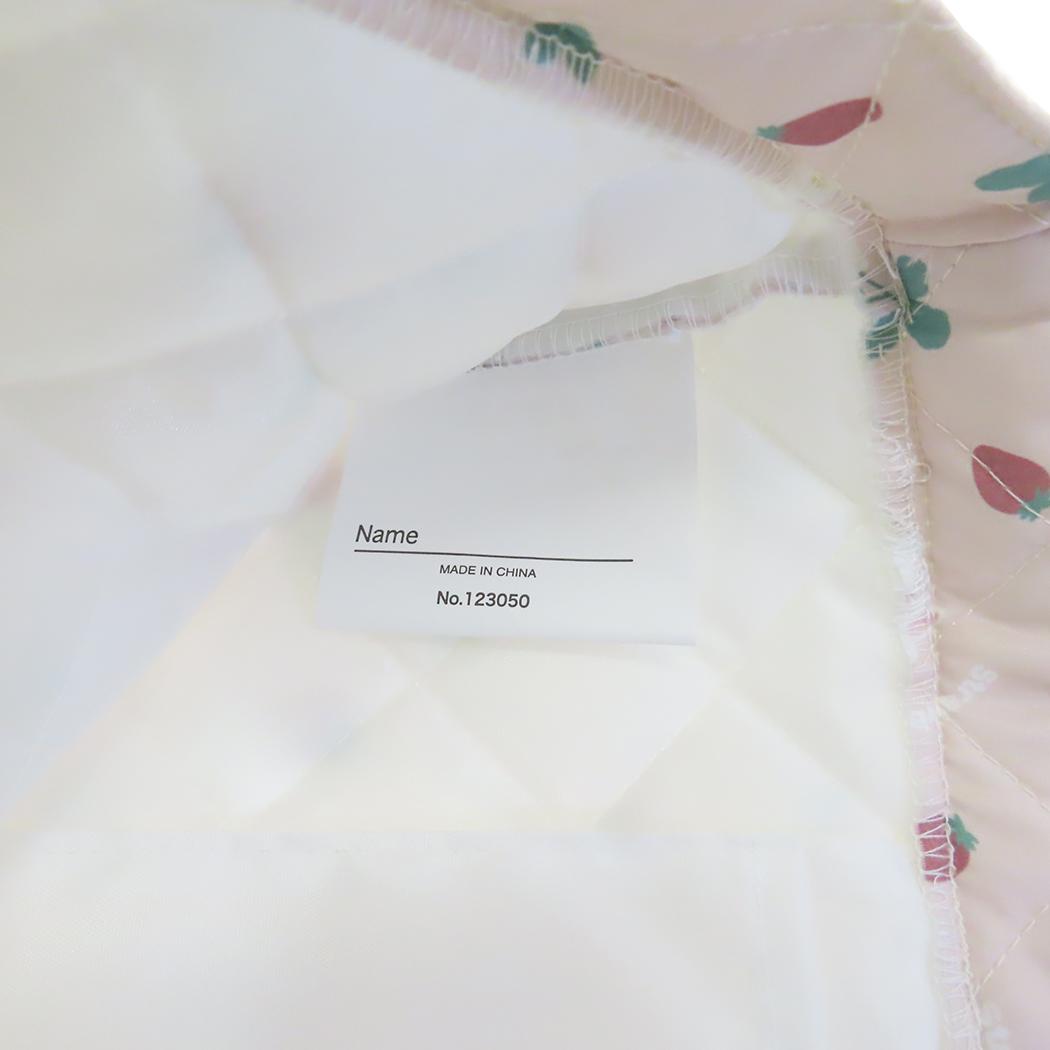 シネマコレクション cinemacollection シューズバッグ キルトシューズケース うさぎいちご 高波クリエイト 靴用バッグ 上履き入れ 子供 学校 グッズ  （メーカー指定色） メーカー指定色