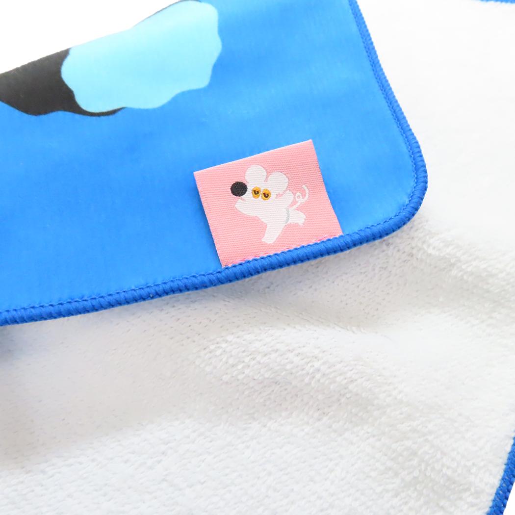 シネマコレクション cinemacollection umao ハンドタオル ミニタオル ジャガード ゆったりともだち 丸眞 ハンカチ プレゼント かわいい キャラクター グッズ  （メーカー指定色） メーカー指定色