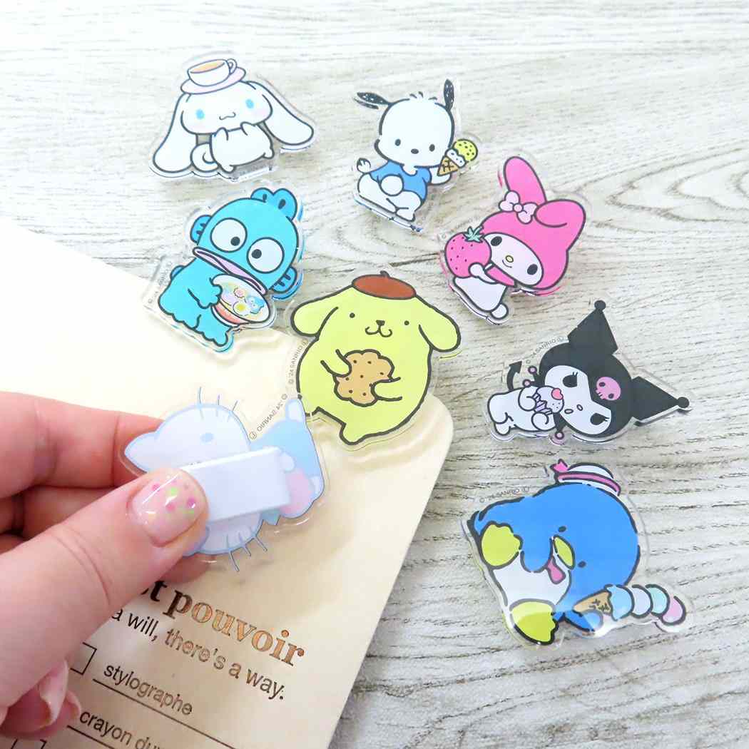 シネマコレクション cinemacollection ポチャッコ クリップ アクリルクリップ サンリオ カミオジャパン 事務用品 キャラクター グッズ