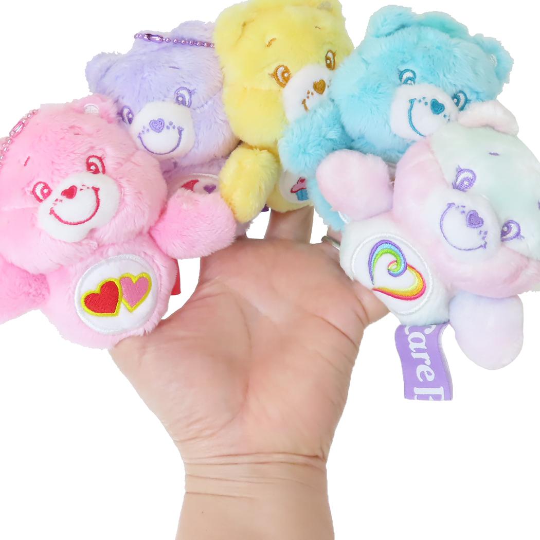 シネマコレクション cinemacollection ケアベア マスコット フィンガーパペットボールチェーン Birthday Bear CareBears エスケイジャパン 指人形 キャラクター グッズ