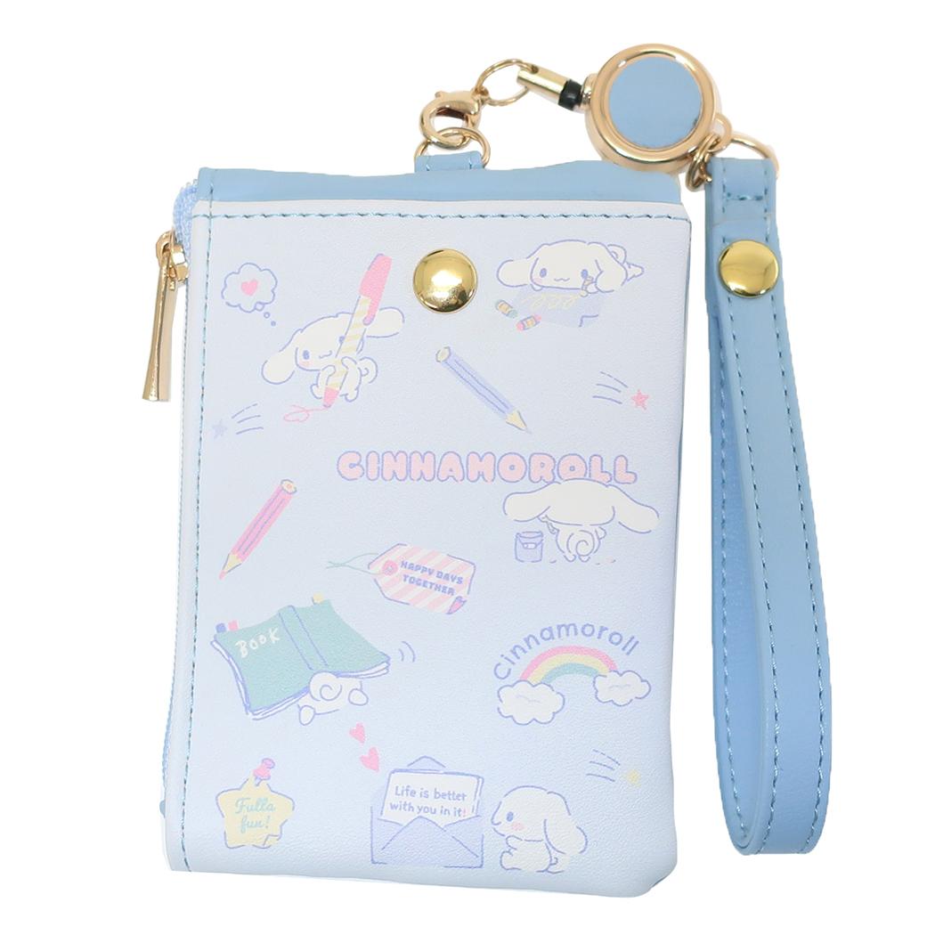 シネマコレクション cinemacollection シナモロール 定期入れ キー＆パスポーチ サンリオ アルディ 鍵ケース ICカードケース キャラクター グッズ