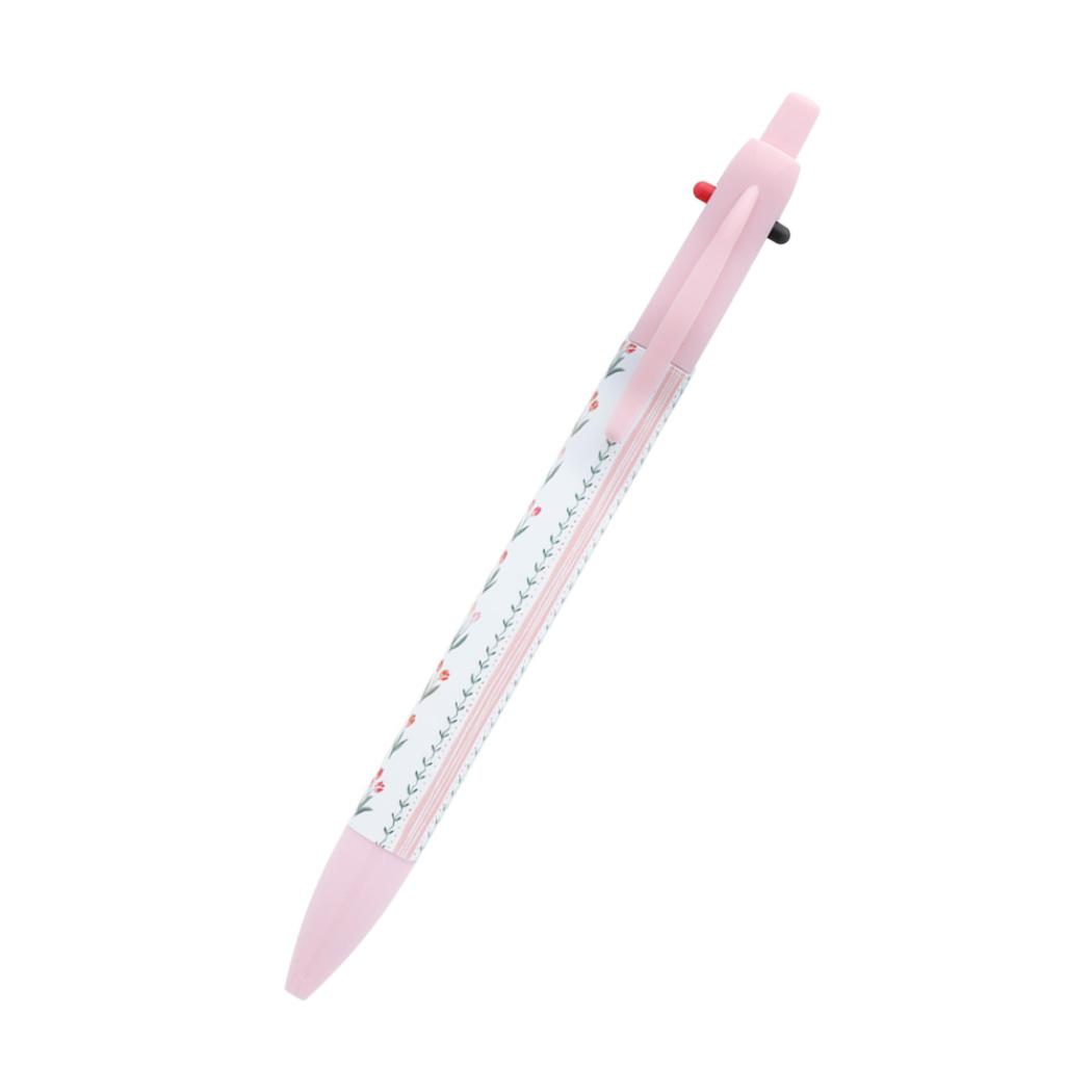 シネマコレクション cinemacollection Sunny Spring Day 多機能ボールペン シャープ＆2ボールペン B チューリップ 新入学 サンスター文具 シャーペン 2色ボールペン おしゃれ グッ