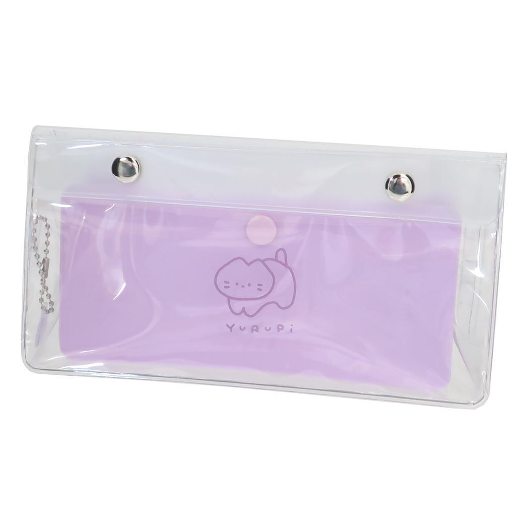 シネマコレクション cinemacollection ペンケース クリアコーデペンポーチ ねこ カミオジャパン 筆箱 新学期準備文具 かわいい グッズ  （メーカー指定色） メーカー指定色