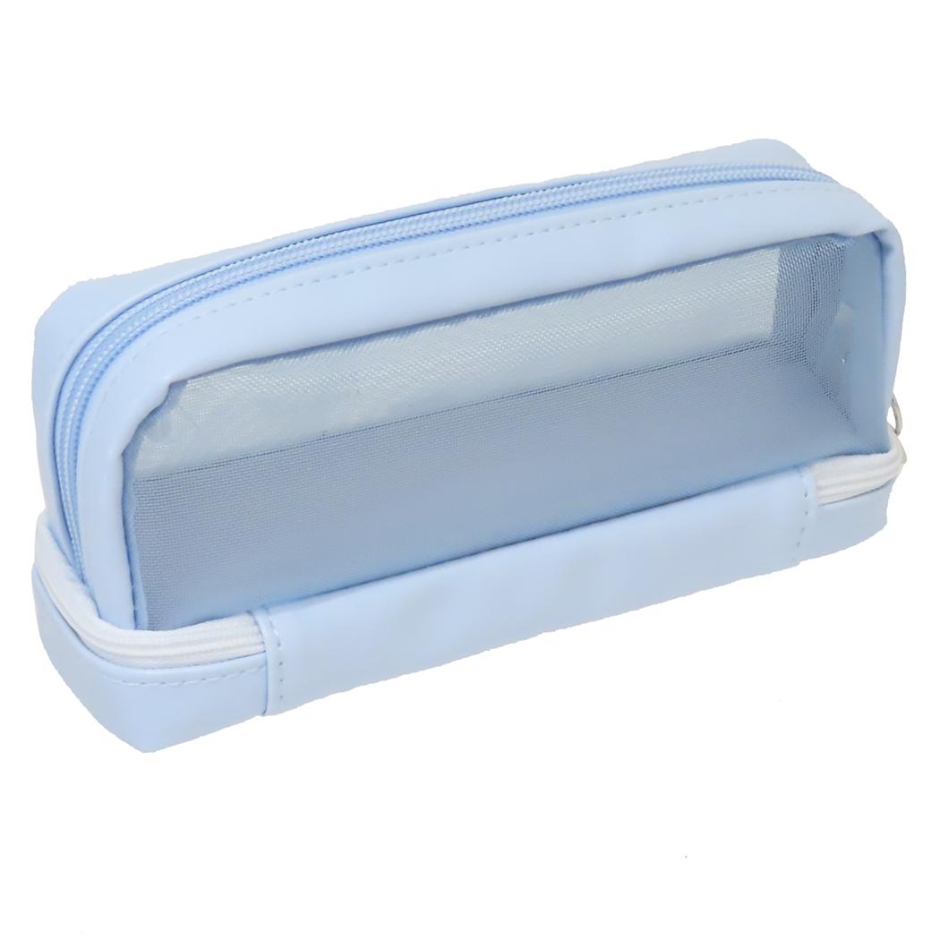 シネマコレクション cinemacollection ペンケース メッシュボトムポケットペンポーチ エアー01 新入学 クーリア 筆箱 新学期準備文具 シンプル グッズ  （メーカー指定色） メーカー指定色