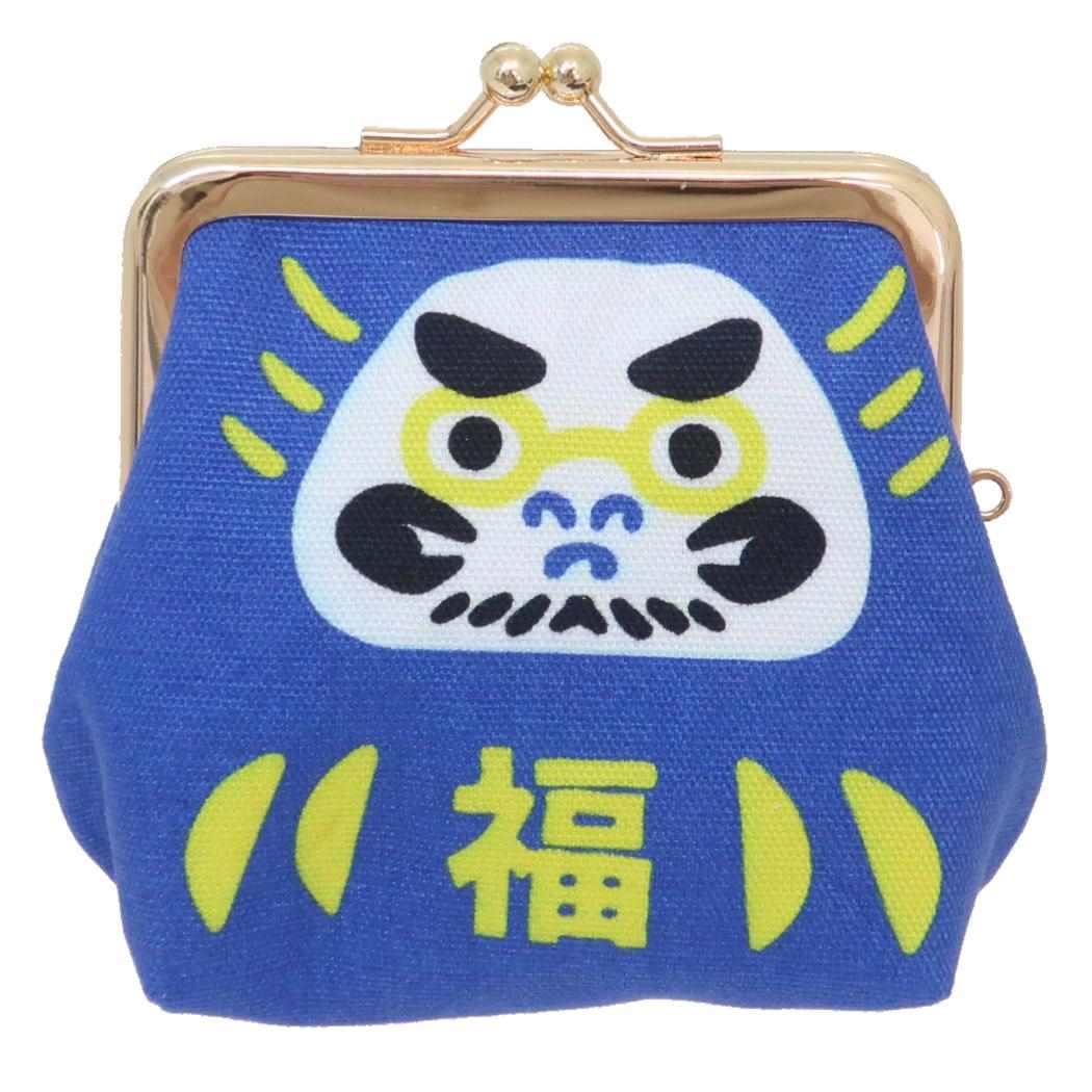 シネマコレクション cinemacollection コインケース だるまころん大がま アオ アミナコレクション プレゼント 小銭入れ かわいい がま口ポーチ グッズ  （メーカー指定色） メーカー指定色