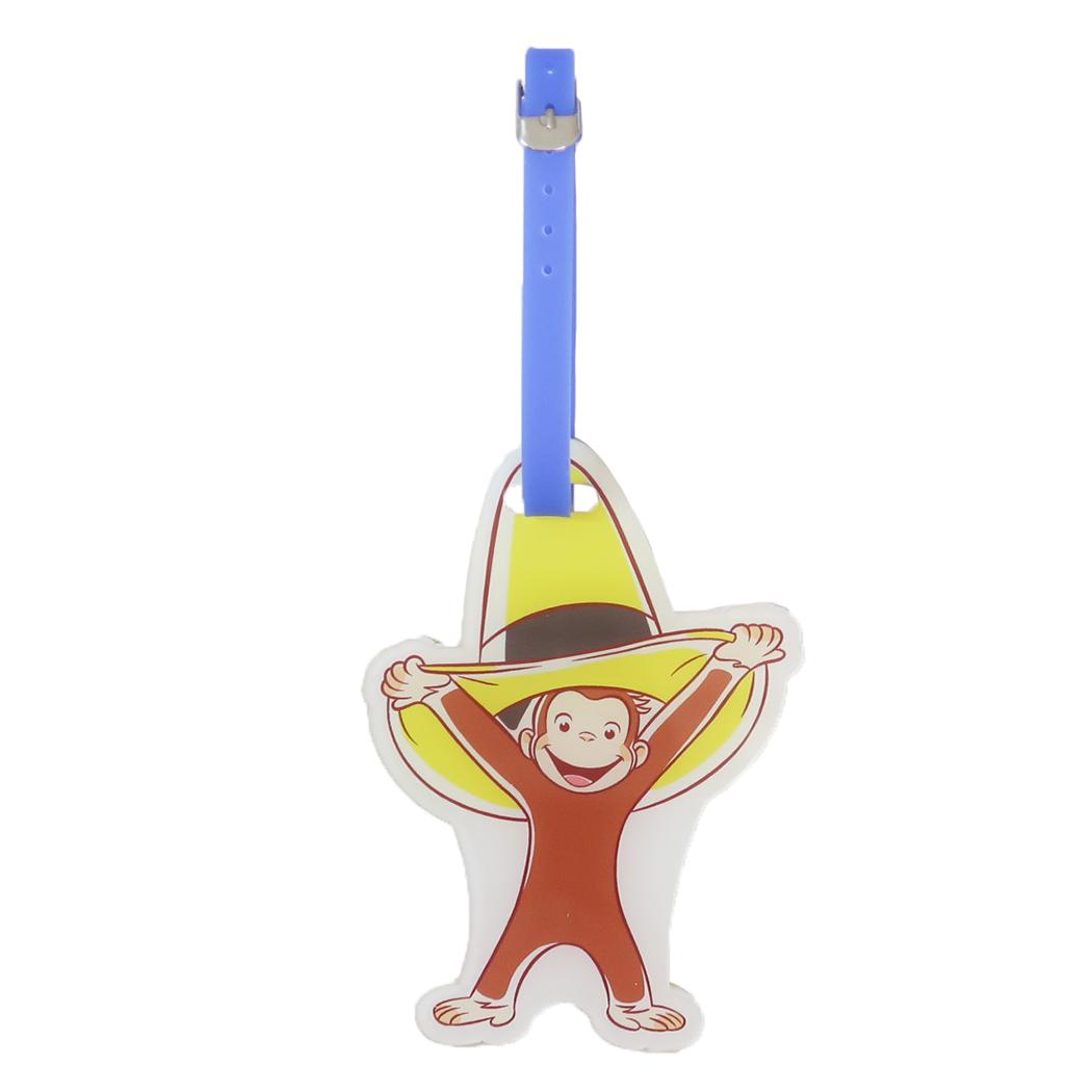 シネマコレクション cinemacollection おさるのジョージ ネームタグ アクリルネームタグL 帽子 アイプランニング 幼稚園 小学生 紛失防止 絵本キャラクター グッズ  （メーカー指定色） メーカー指定色