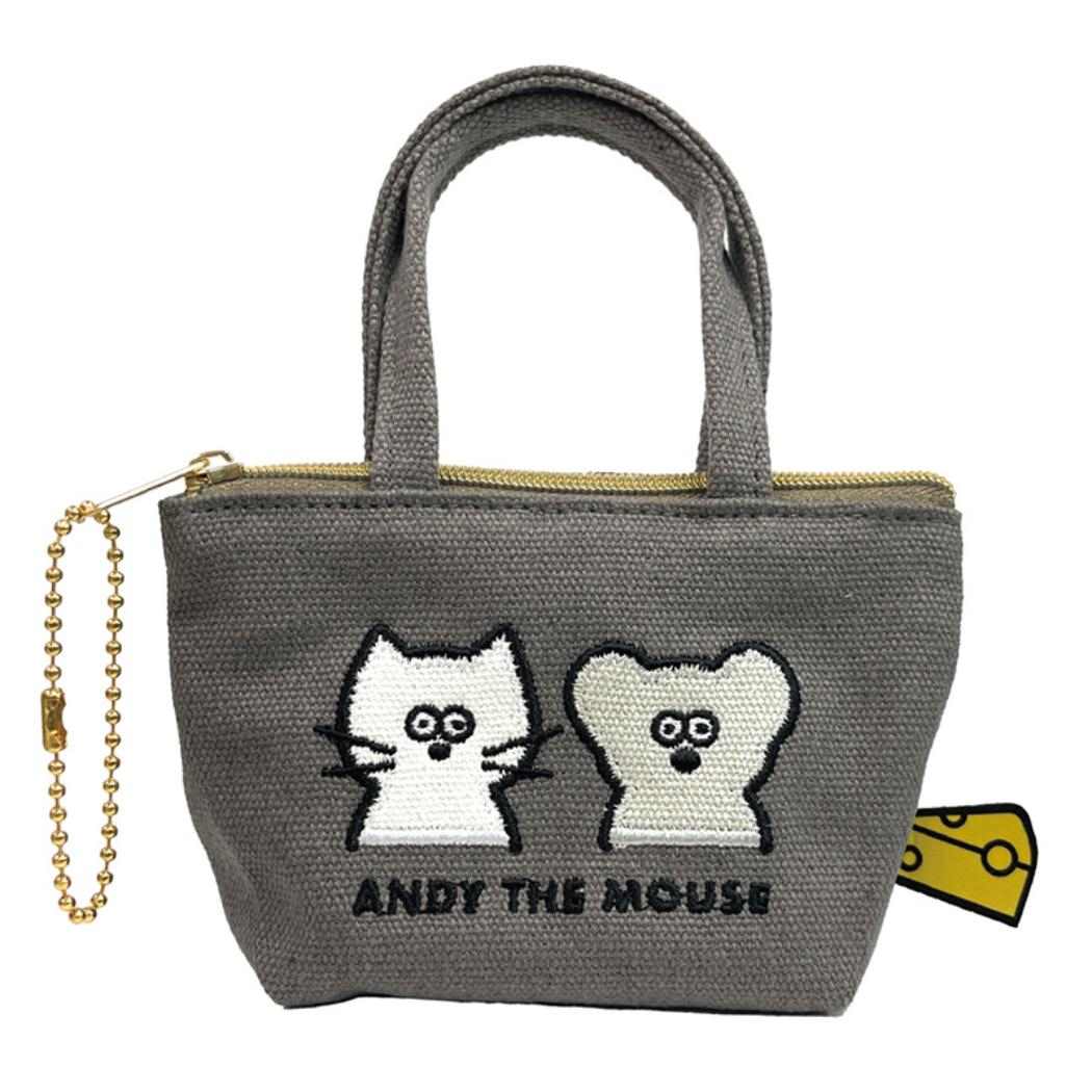 シネマコレクション cinemacollection ねずみのANDY ミニポーチ ミニチュアバッグボールチェーン ANDY＆LITTLE アンディ アイアップ 小物入れ プレゼント かわいい キャラクター グッズ （メーカー指定色） メーカー指定色