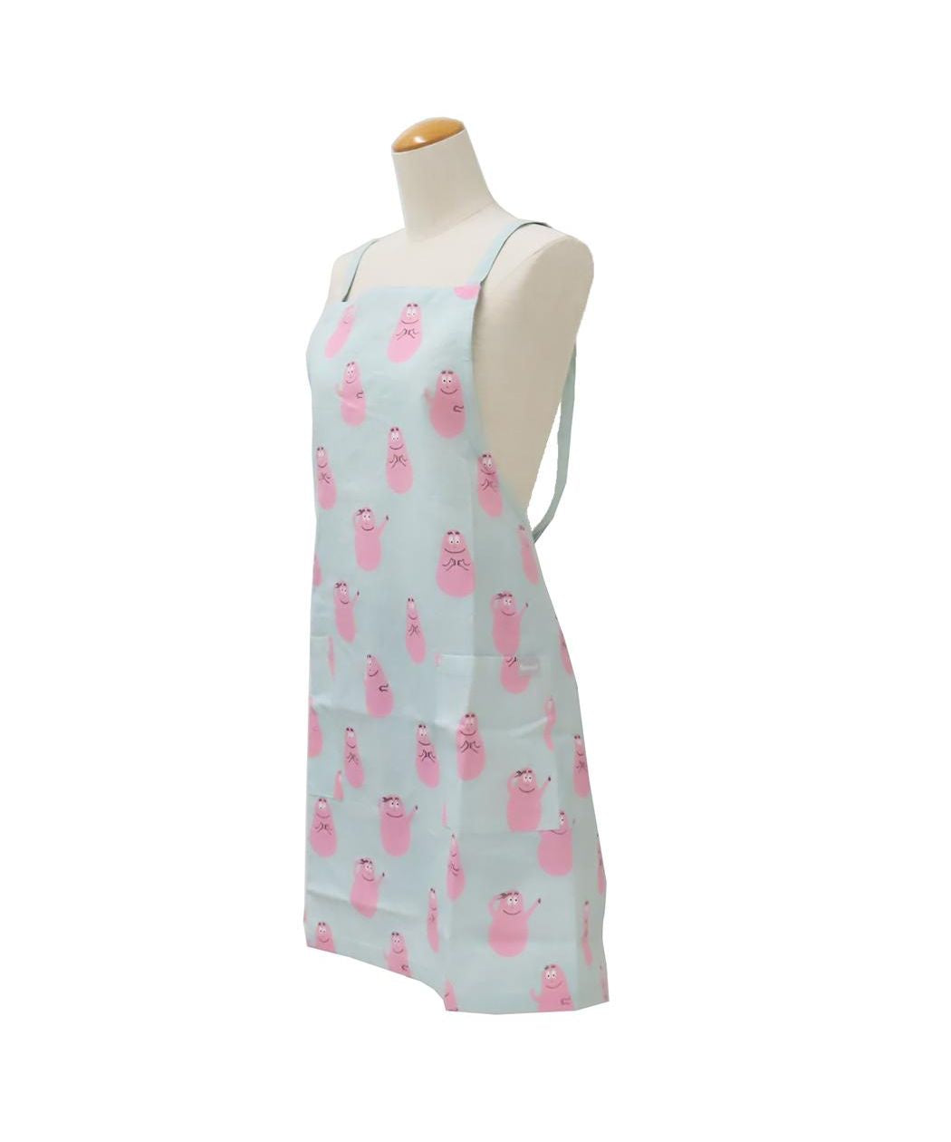 シネマコレクション cinemacollection バーバパパ エプロン レディースショートエプロン BARBAPAPA フレンズヒル FRIENDSHILL 75cm丈 キッチン雑貨 キャラクター グッズ  （アイボリー） アイボリー