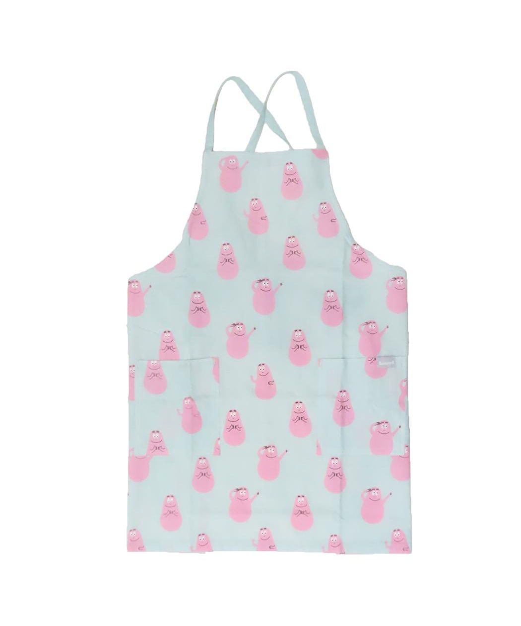 シネマコレクション cinemacollection バーバパパ エプロン レディースショートエプロン BARBAPAPA フレンズヒル FRIENDSHILL 75cm丈 キッチン雑貨 キャラクター グッズ  （ミント） ミント
