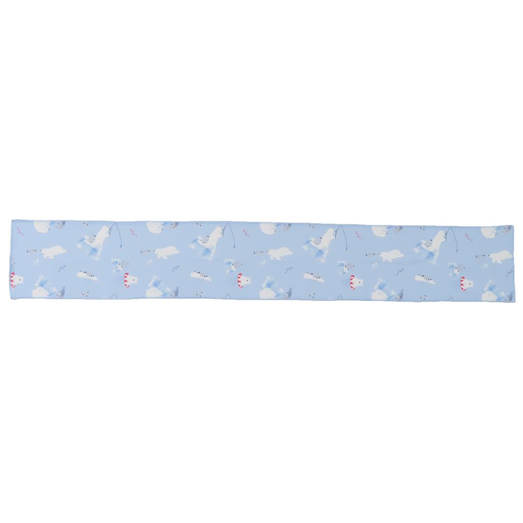 シネマコレクション cinemacollection 夏用ひんやりロングタオル クールタオル シロクマホリデー ブルー フレンズヒル FRIENDSHILL 熱中症対策 アウトドア用品 グッズ  （メーカー指定色） メーカー指定色