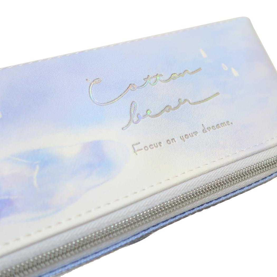 シネマコレクション cinemacollection コットンベアー ペンポーチ オープントレーペンポーチ 雨 新入学 クーリア 新学期準備文具 かわいい グッズ  （メーカー指定色） メーカー指定色