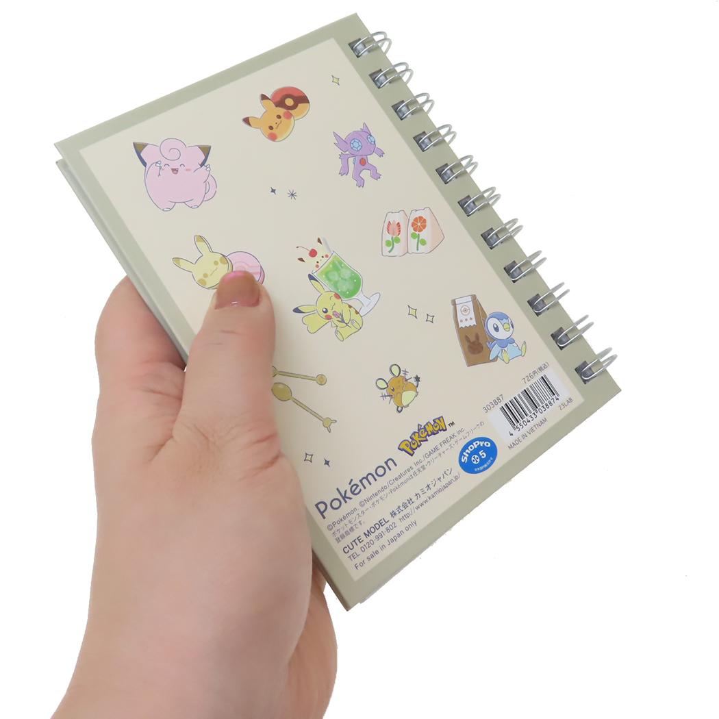 シネマコレクション cinemacollection ポケットモンスター リングノート A6 Wリングノート ENJOY TEA ポケモン カミオジャパン 新学期準備文具 キャラクター グッズ  （メーカー指定色） メーカー指定色