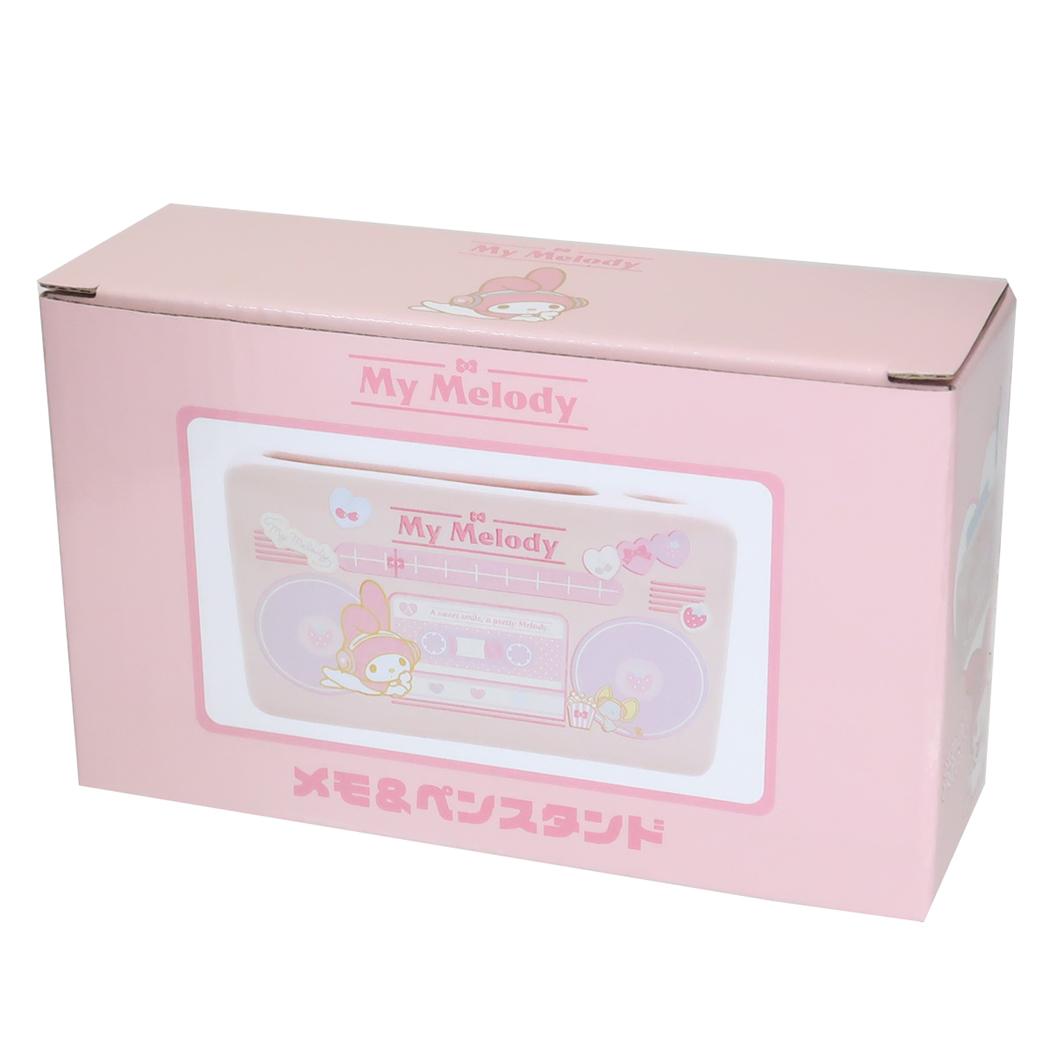 Cinema Collection cinemacollection My Melody Desktop Storage Memo & Pen Stand Retro Appliances Sanrio San Art Desktop Organizer Cute Character Goods