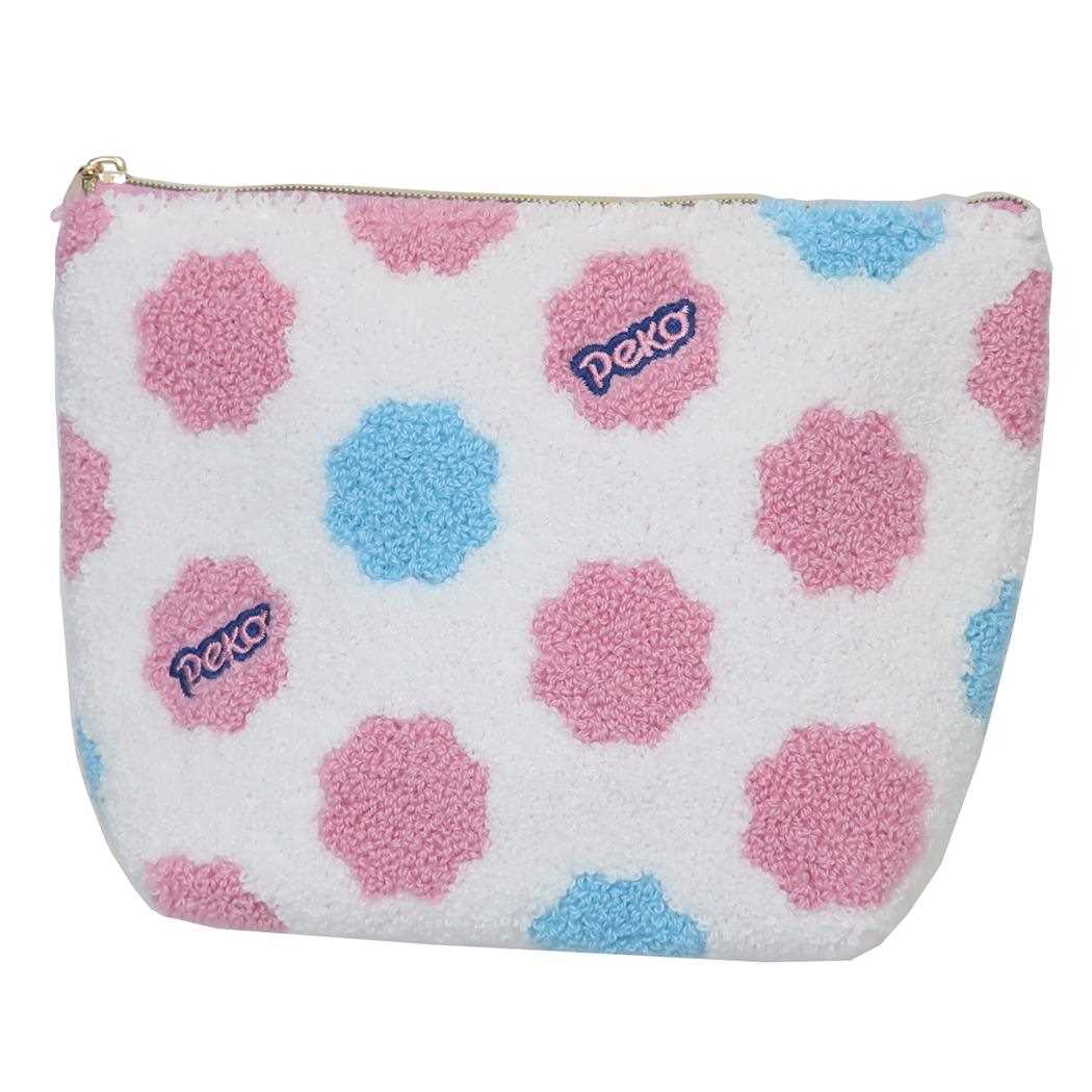 Cinema Collection cinemacollection Peko-chan Cosmetic Pouch Boat-shaped Pouch Peko & Poko Cute Milky Marushin Makeup Pouch Gift Character Goods
