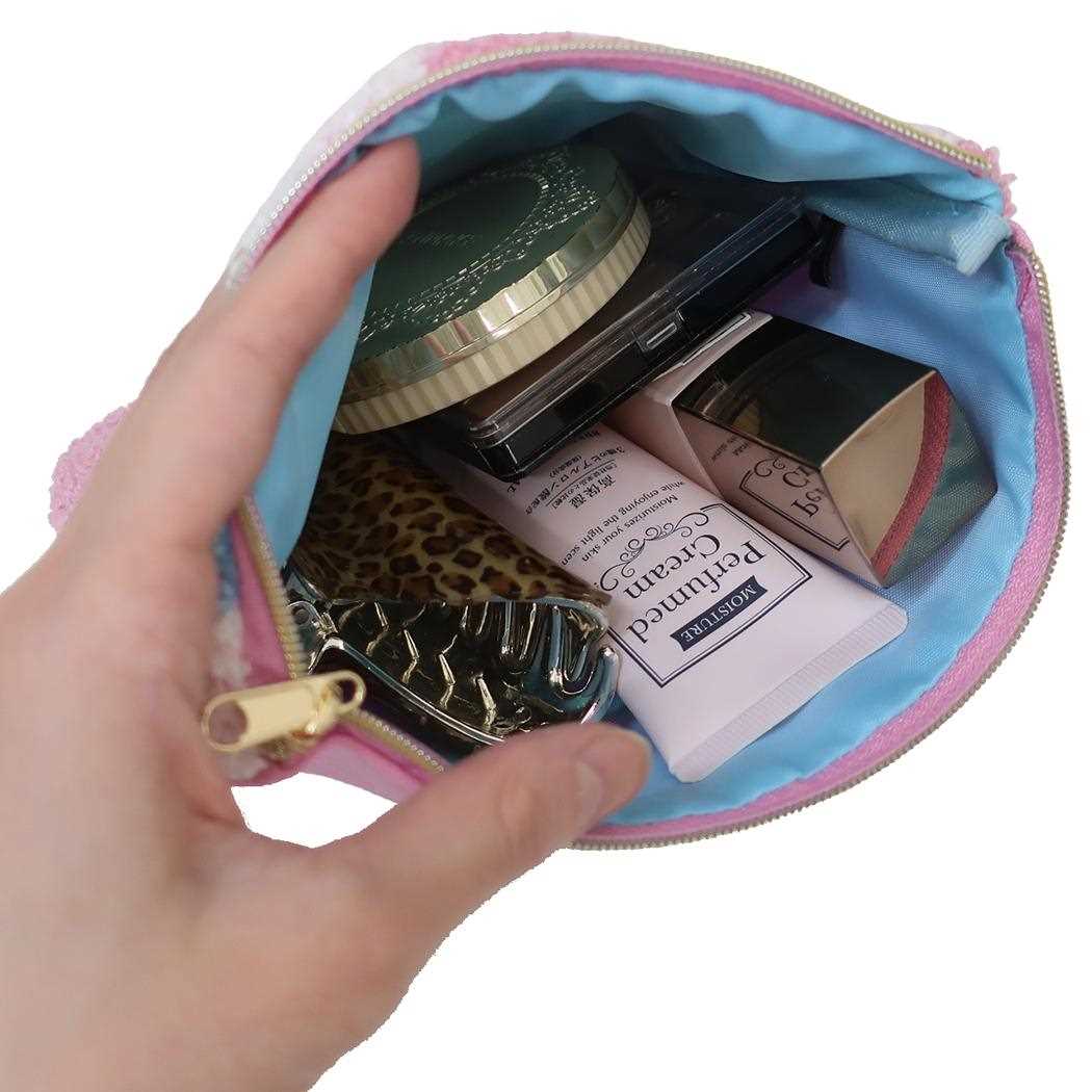 Cinema Collection cinemacollection Peko-chan Cosmetic Pouch Boat-shaped Pouch Peko & Poko Cute Milky Marushin Makeup Pouch Gift Character Goods