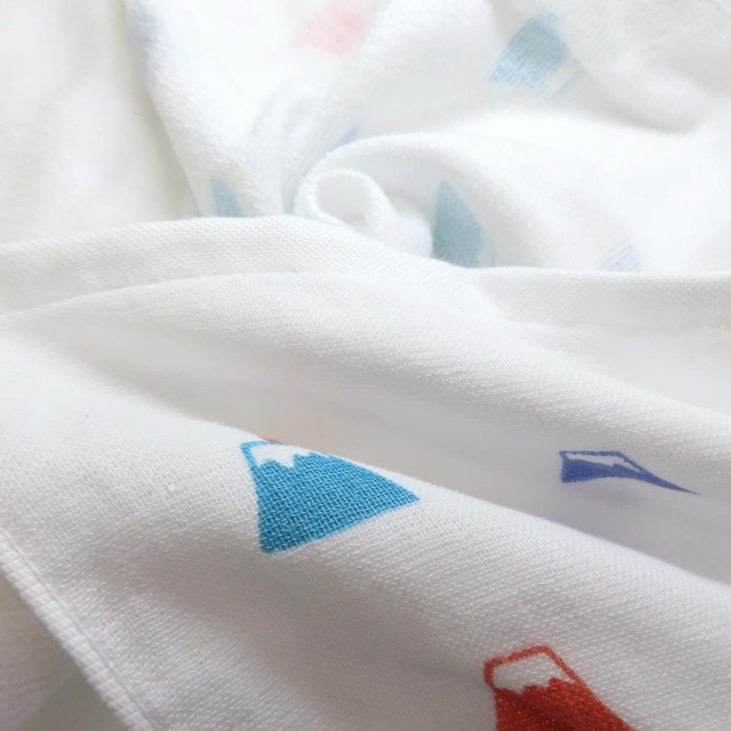 シネマコレクション cinemacollection いろはにほへと フェイスタオル 片面ガーゼロングタオル 富士山 林タオル 新生活雑貨 かわいい グッズ  （メーカー指定色） メーカー指定色