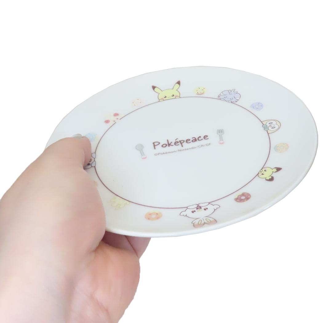 Cinema Collection cinemacollection Pocket Monsters Medium Plate Dessert Plate Poke Peace Pokémon Marimo Craft Flat Plate Cake Plate Character Goods