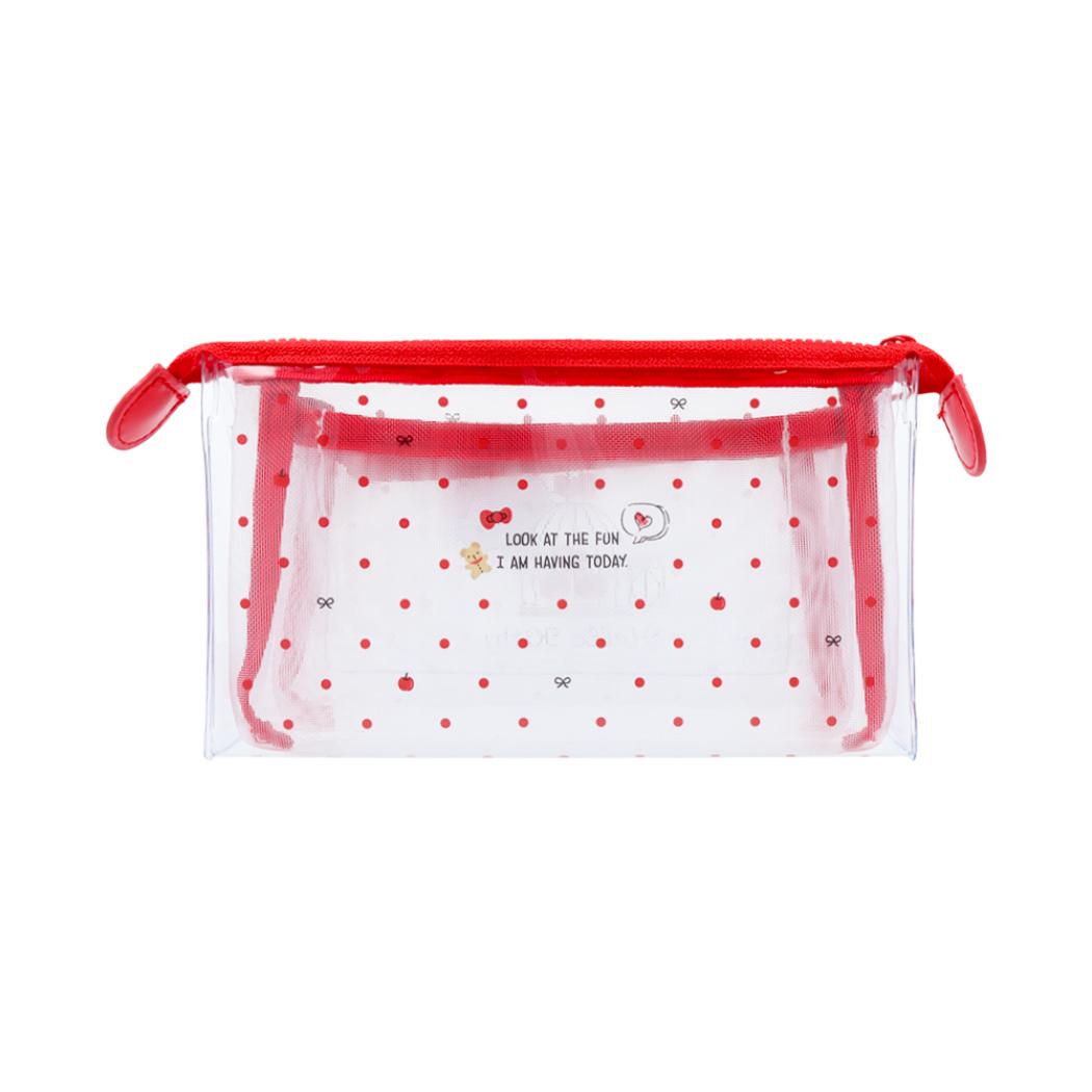 シネマコレクション cinemacollection ハローキティ ペンケース クリアポーチ mitte マチ サンリオ サンスター文具 筆箱 新学期準備文具 小物入れ キャラクター グッズ  （メーカー指定色） メーカー指定色