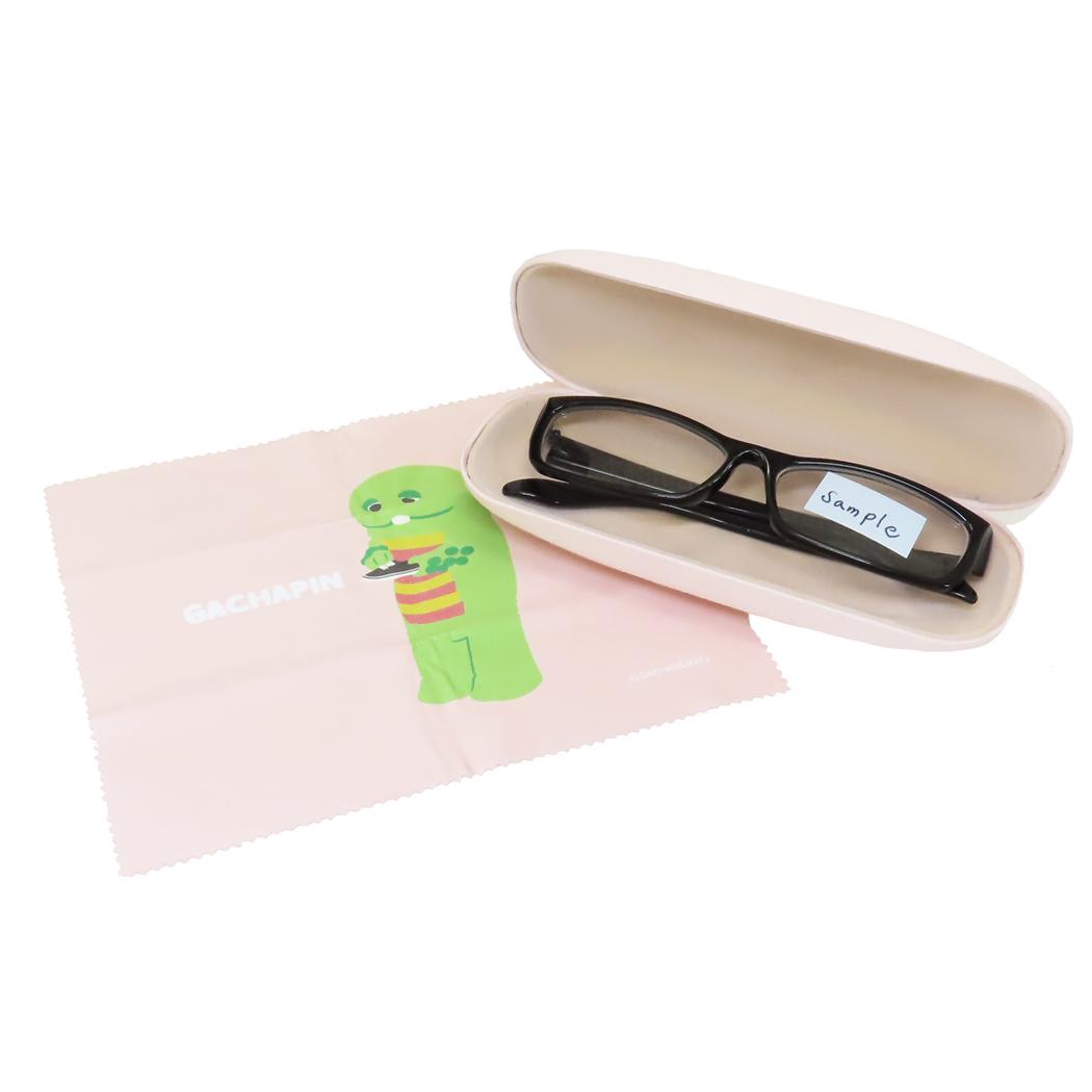 シネマコレクション cinemacollection ガチャピン＆ムック 眼鏡ケース クロス付きメガネケース ガチャピン シンプルスタイル マリモクラフト ハードタイプ キャラクター グッズ  （メーカー指定色） メーカー指定色