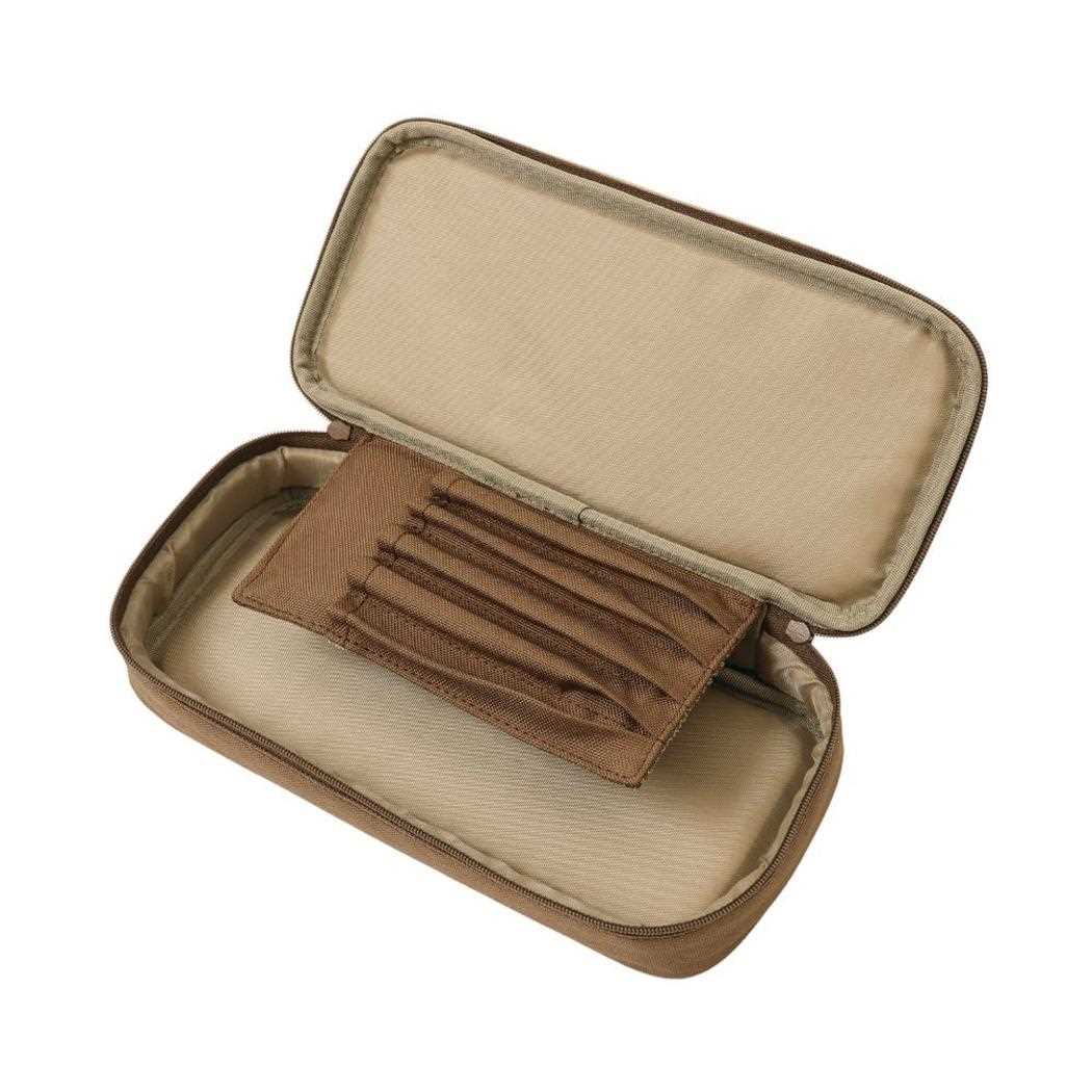 シネマコレクション cinemacollection ペンポーチ ペン先の傷まないペンケース ブラウン エムプラン 筆箱 大容量 新学期準備文具 グッズ  （メーカー指定色） メーカー指定色