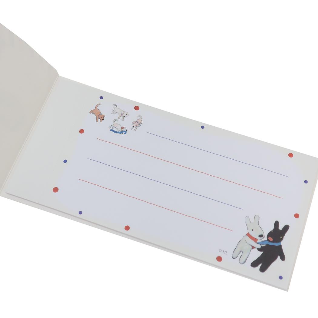 シネマコレクション cinemacollection リサとガスパール 付箋 一筆箋 25th ヒサゴ ふせん 絵本キャラクター グッズ  （メーカー指定色） メーカー指定色