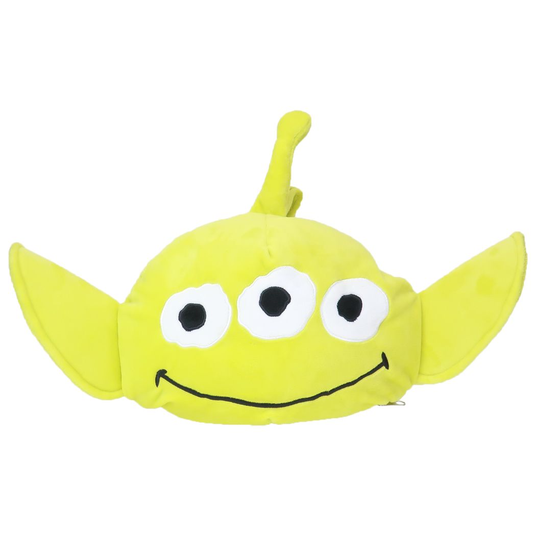 シネマコレクション cinemacollection トイストーリー グッズ クッション キャラクター フード付きネックピロー キラキラエイリアン （メーカー指定色） メーカー指定色