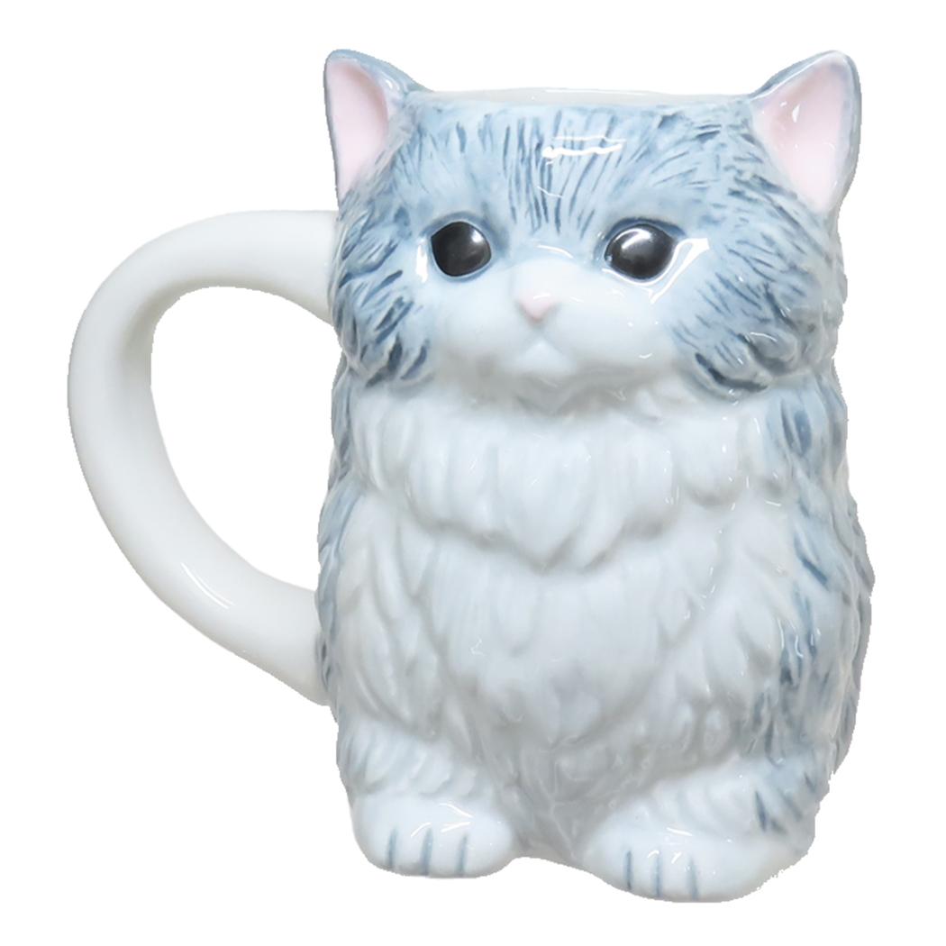 Cinema Collection cinemacollection Mug Die-Cut Mug Cat Cat San Art Gift Cute Tableware Goods