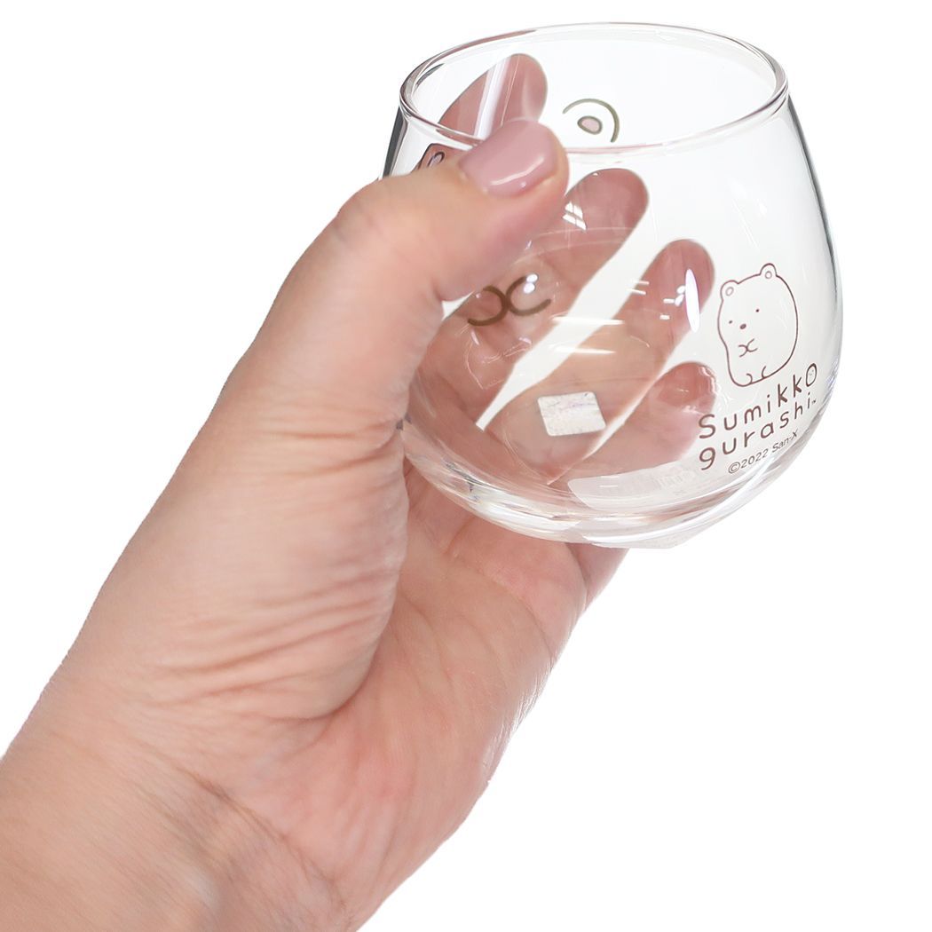Cinema Collection cinemacollection Sumikko Gurashi Yura Yura Tumbler San-X Glass Cup Character Present for Boys and Girls Gift