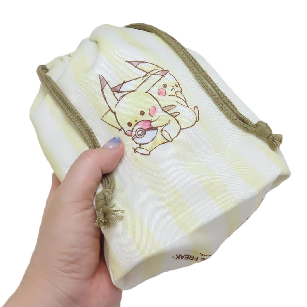 シネマコレクション cinemacollection ポケットモンスター 巾着袋 マチ付き巾着 きんちゃくポーチ おすわり ポケモン カミオジャパン 新学期準備 キャラクター グッズ