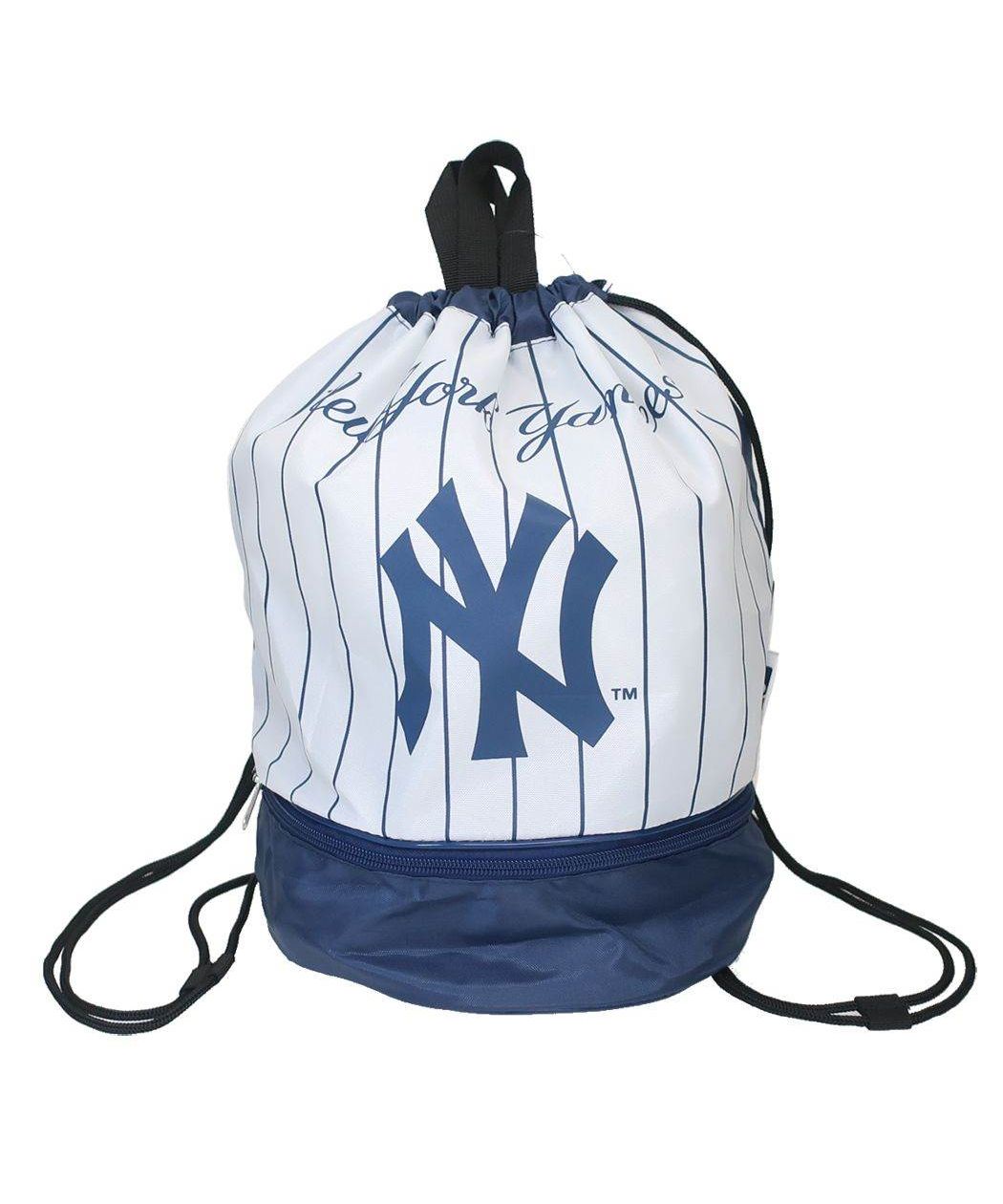 シネマコレクション cinemacollection ニューヨークヤンキース プールバッグ ボンサックビーチバッグ 2層 MLB ニシオ 海プール サマーレジャー用品 男の子 グッズ
