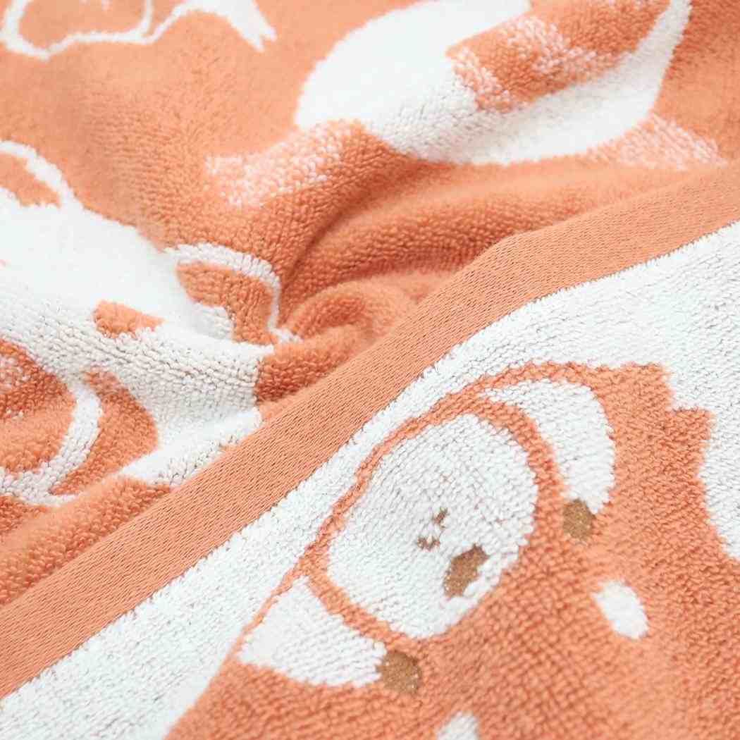 シネマコレクション cinemacollection アニマルフェイス バスタオル ジャガードビッグタオル レッサーパンダ 林タオル お風呂タオル かわいい グッズ