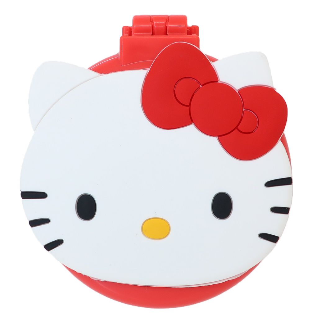 Cinema Collection cinemacollection Hello Kitty Hand Mirror Brush with Mirror Hello Kitty Sanrio Unique Gift Character Goods 【Non-returnable item】